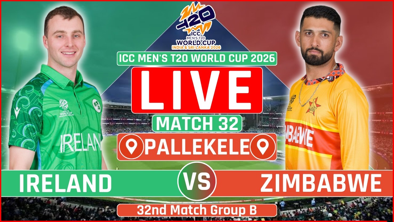 Zimbabwe vs Ireland T20 World Cup | Live Cricket Match Today | ZIM vs IRE Live | Chandan Commentary