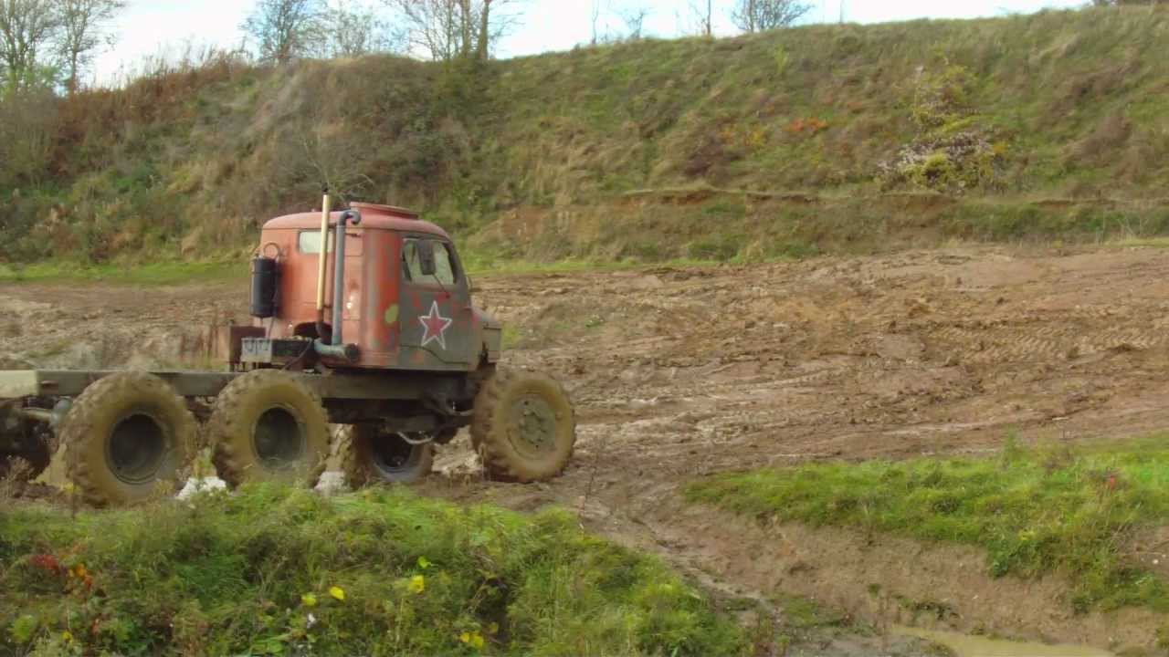Modified Praga truck trialler at Avon Dassett 1