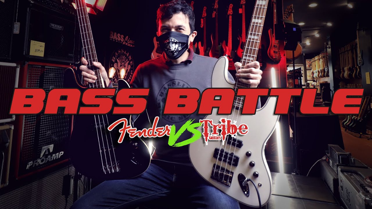 Fender Aerodyne VS Tribe SF4 🥊 BASS BATTLE!
