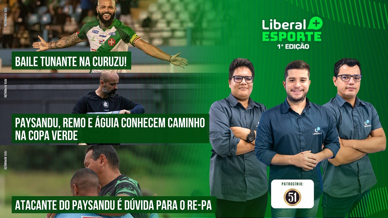 TUNA PASSEIA NA COPA DO BRASIL | FLAVIO GARCIA COMANDA O REMO | EDILSON TEM FUNÇÃO NO PAYSANDU