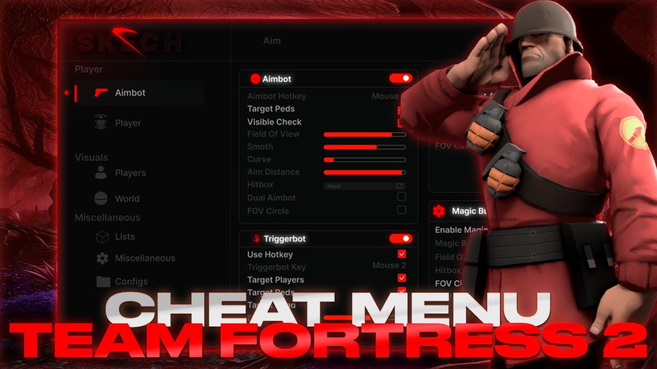 ^^The Best^^ Team Fortress 2 - Cheat Menu | Best Cheat For TeamF2 | Many Functions | FREE Download