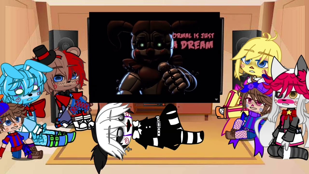 Toys react to dance to forget|fnaf 2|link to original in desc|gacha club|