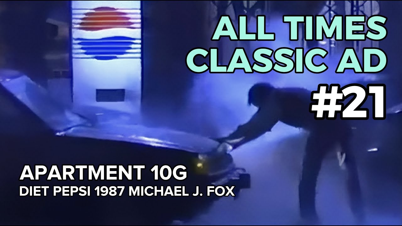 ' APARTMENT 10G '  DIET PEPSI 1987's #ALL TIMES CLASSIC AD #21