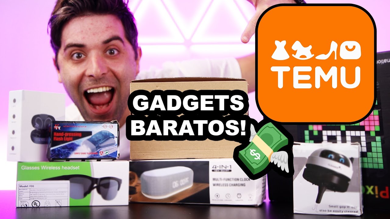GADGETS da TEMU SUPER BARATOS! 😱  de 2€ a 29 EUROS! 🔥