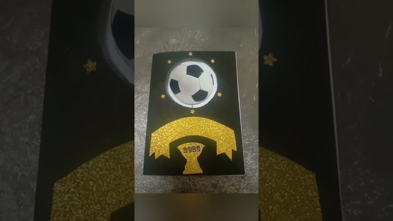 how to make sports day card making?