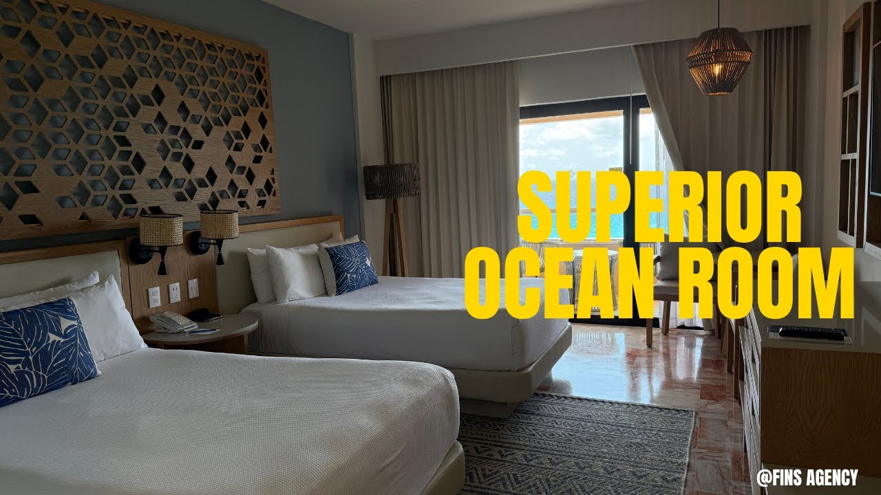 Superior Ocean Room | Wyndham Grand Cancun Room Tour (Is It Worth It?)