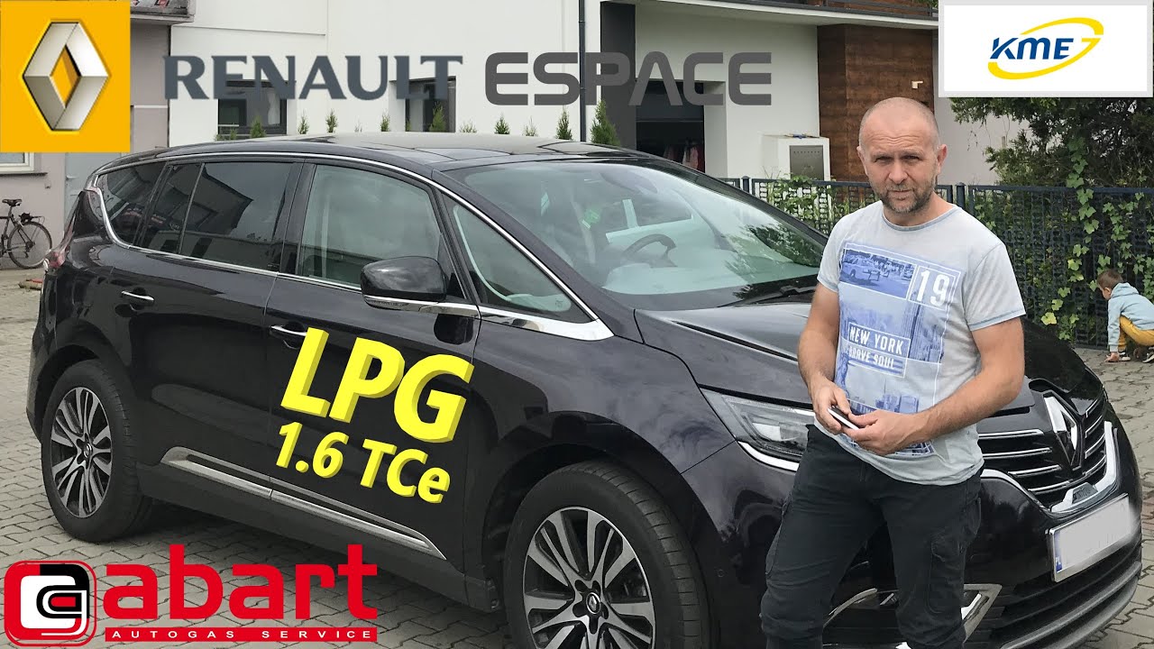 Protoplasta wszystkich Van&oacute;w świata Renault Espace V 1.6TCe po montażu instalacji gazowej KME Direct