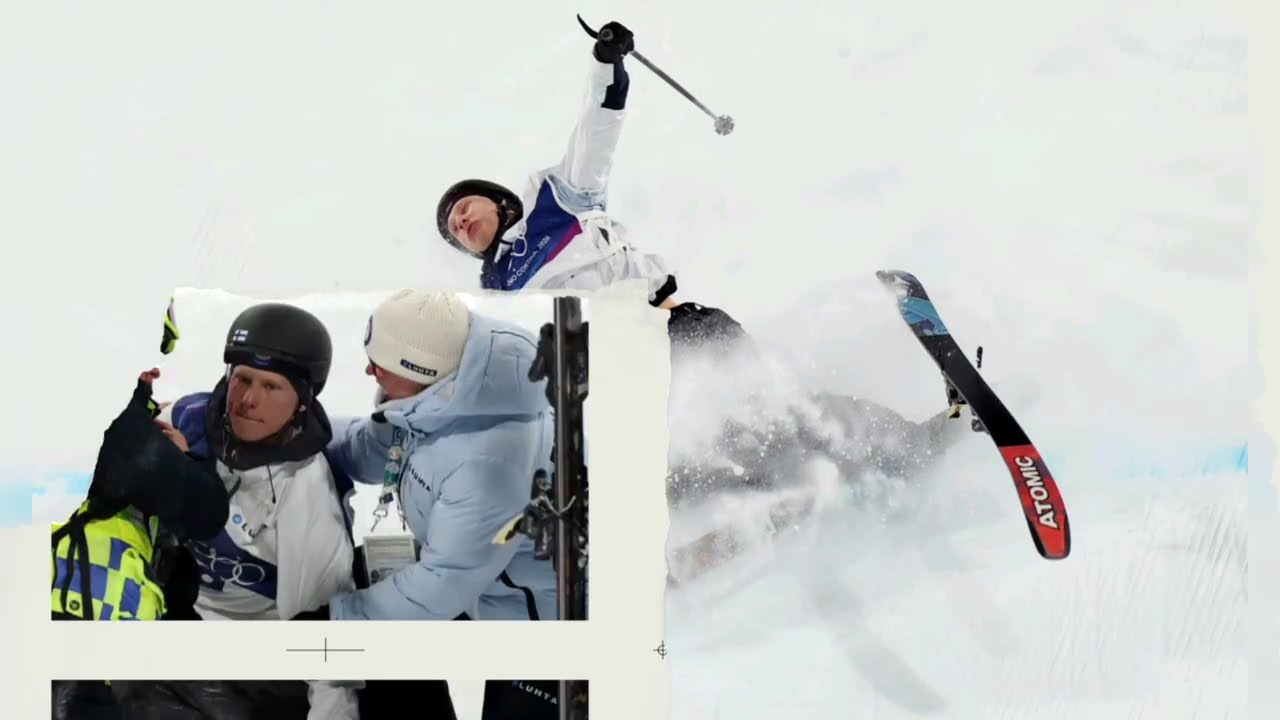 Elias Lajunen |Horrific Big Air Crash at Milano-Cortina 2026 &ndash; Takes Hard Fall But Stays Conscious! 