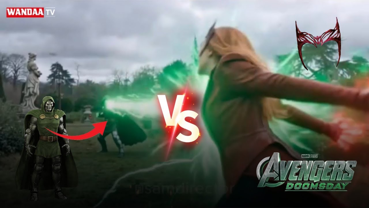 Doctor Doom VS Scarlet Witch and RAVE (AI) Battle / 2026 in HD | Sam Director 