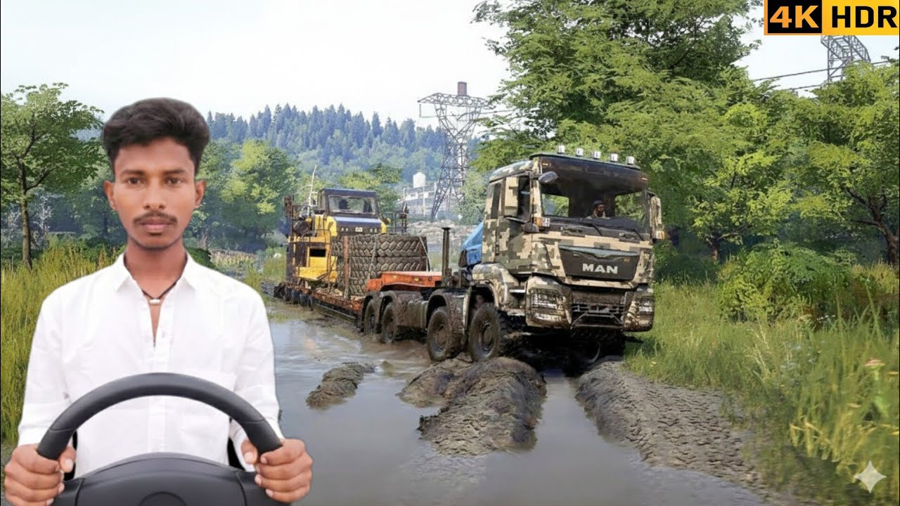 Truckers of Europe 3 | Dirty off road in hills | realistic HD gameplay