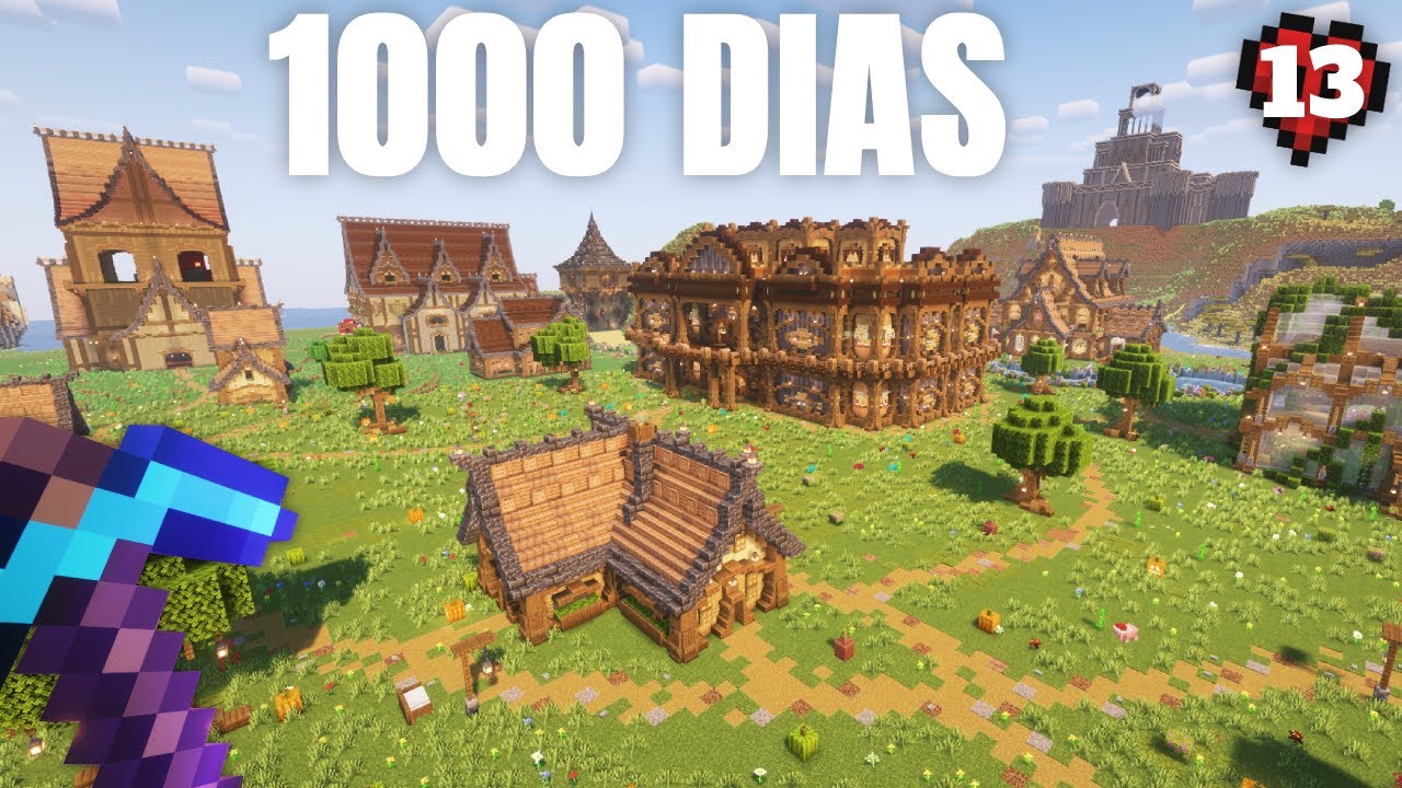 As&iacute; se ve una Base Real de 1000 D&Iacute;AS en Minecraft Hardcore