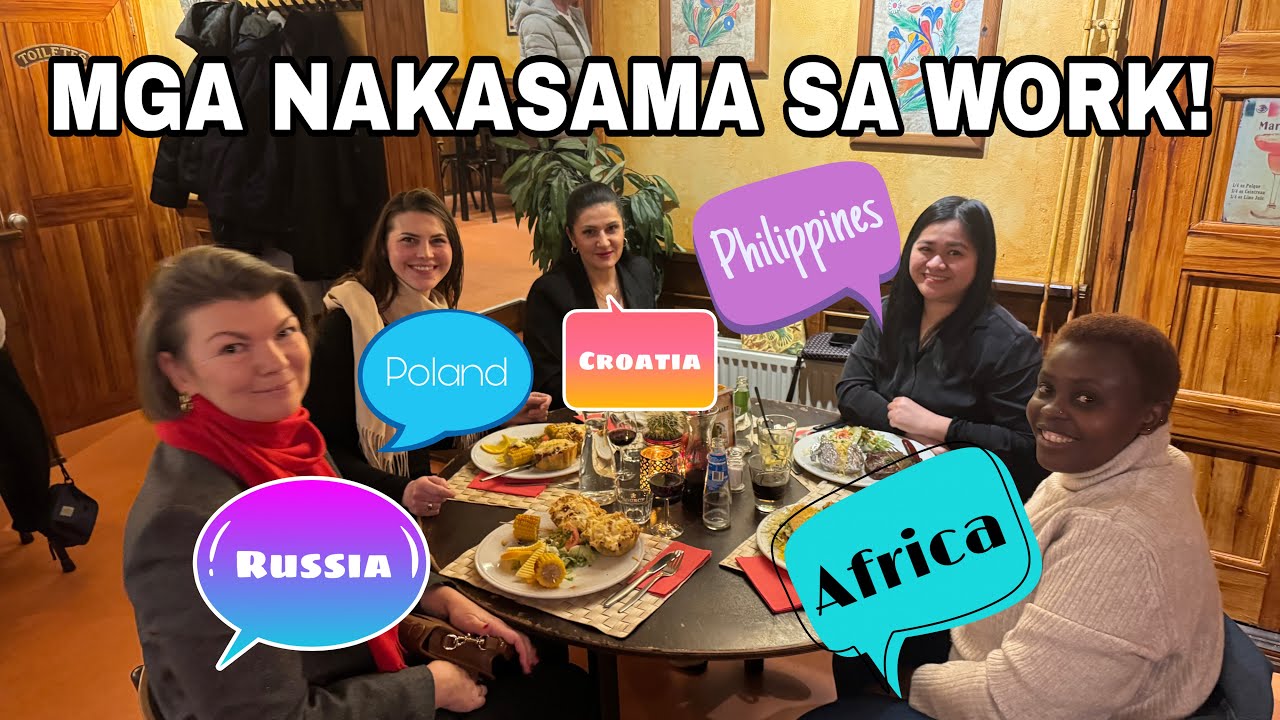 FOREIGNERS SA NETHERLANDS! NAKASAMA SA WORK!