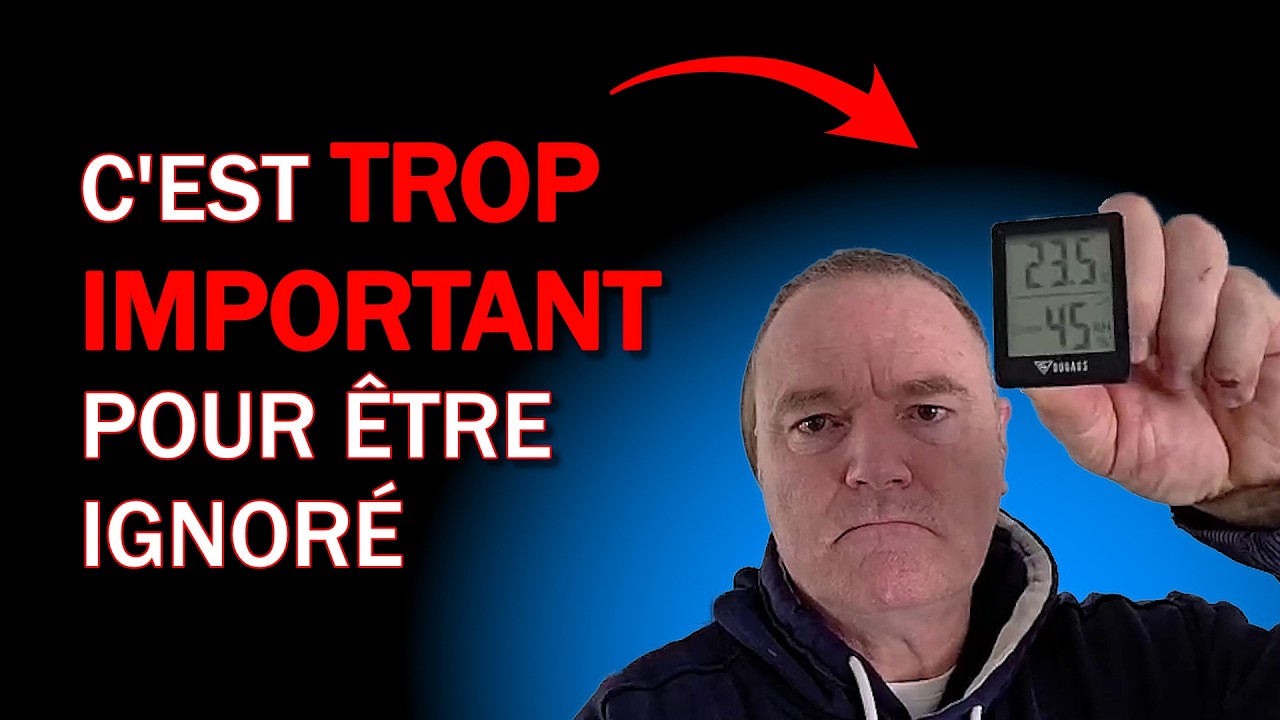 Vérifiez-vous l'humidité de votre maison?