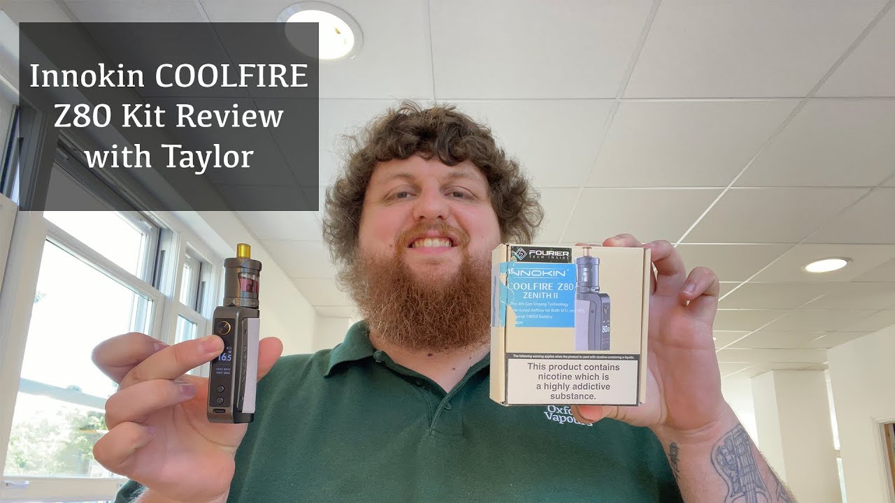 Innokin COOLFIRE Z80 Kit Review with Taylor