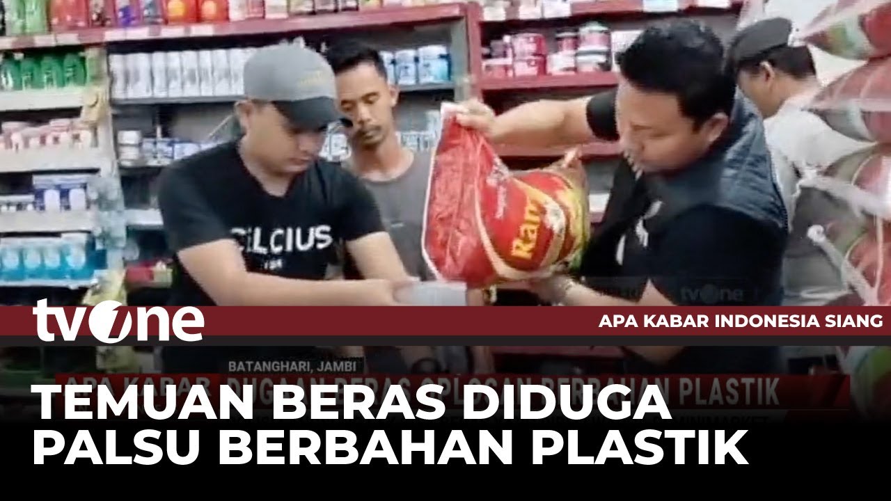 Waspada! Beras Oplosan Berbahan Plastik Kembali Beredar | AKIS tvOne