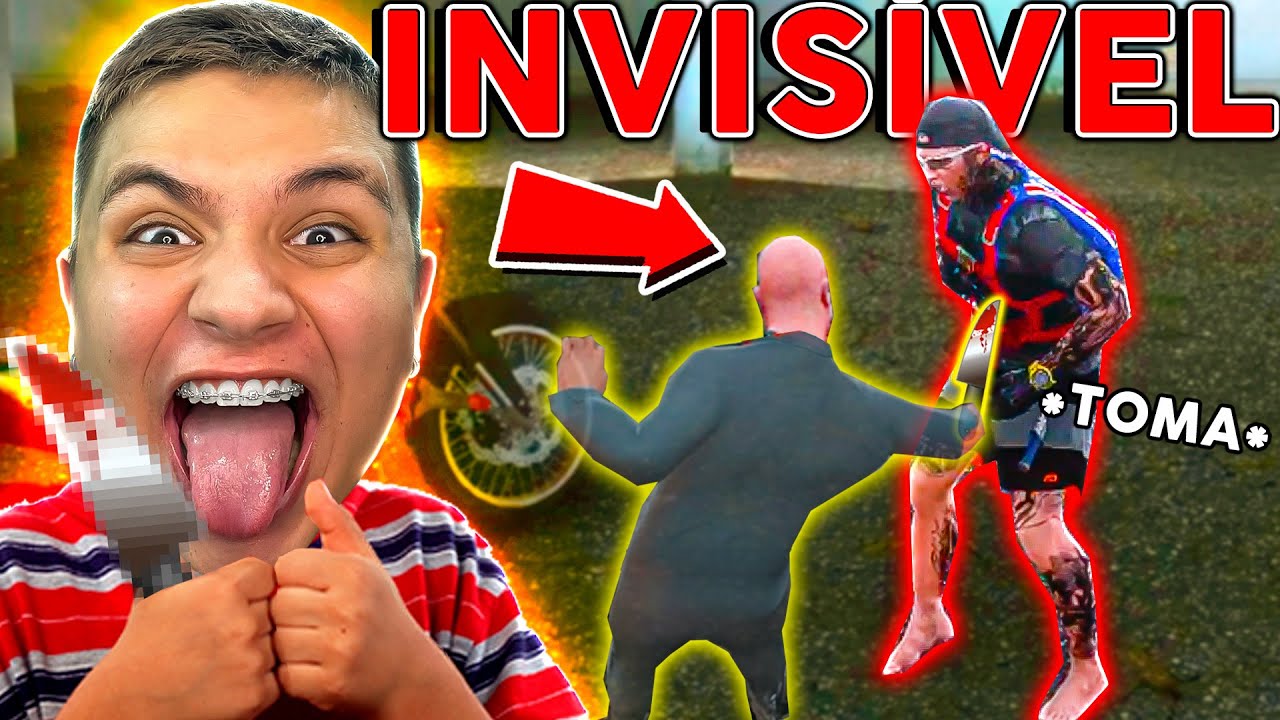 FIZ ANTI RP INVISÍVEL no GTA RP 😂 (Paulinho o LOKO)
