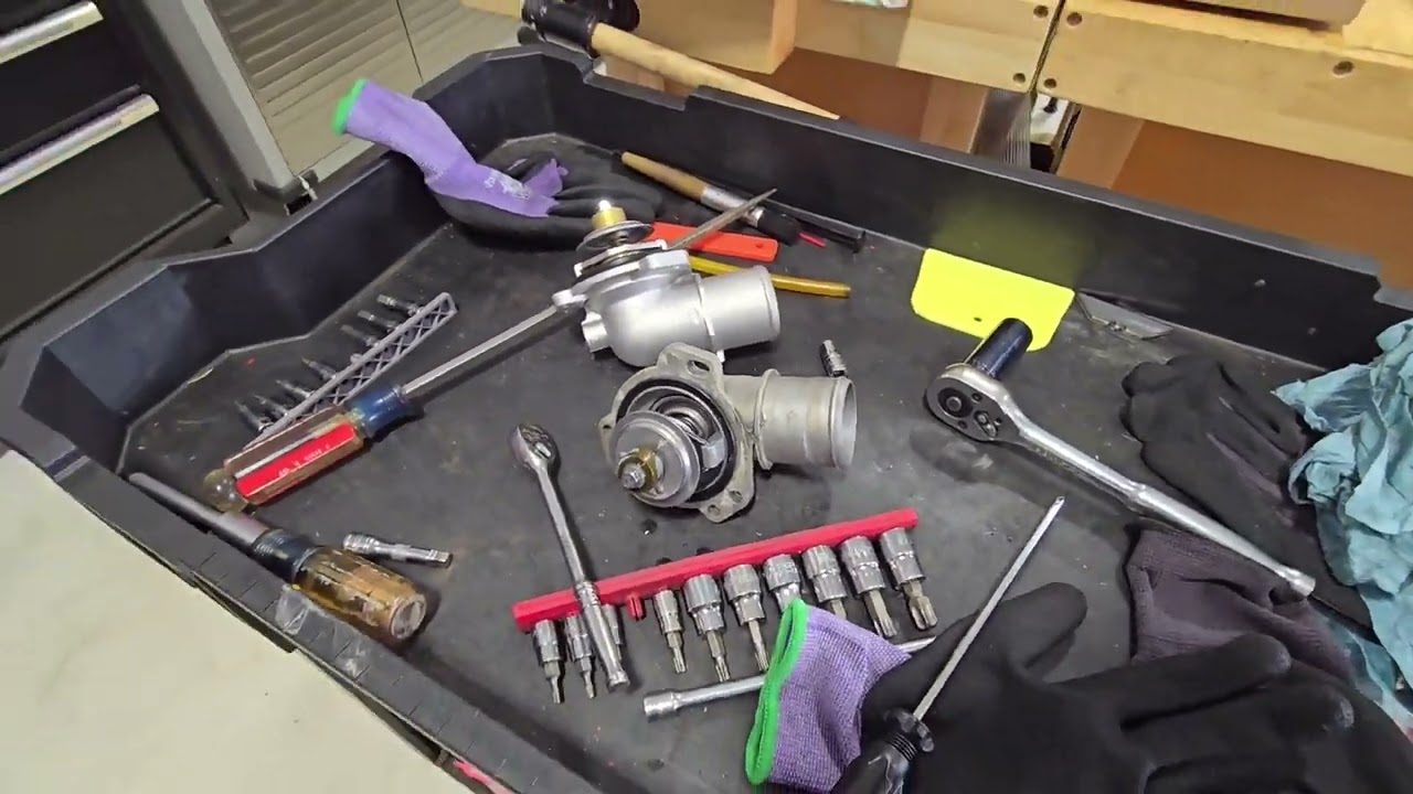 2012 Maserati Quattroporte Thermostat Change