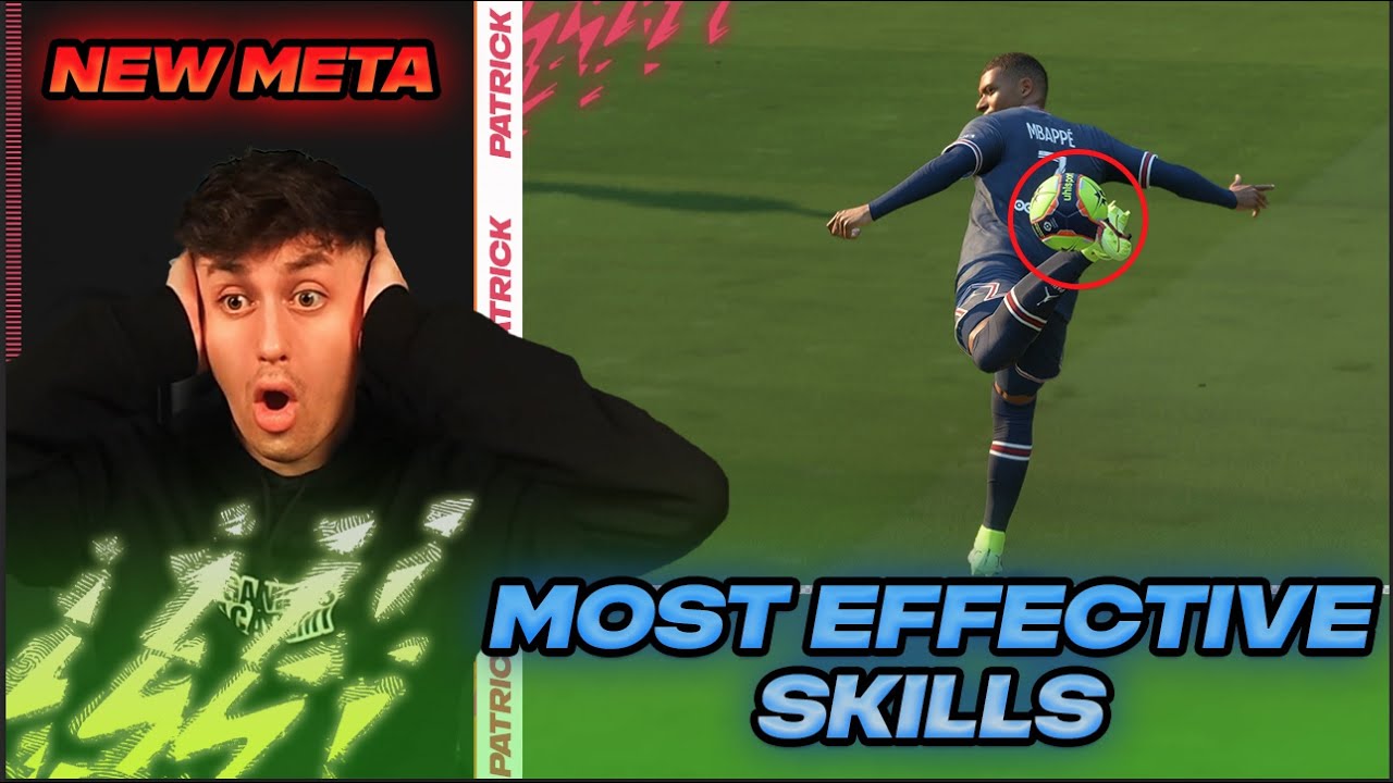 TOP 5 MOST EFFECTIVE SKILL MOVES (TUTORIAL) ⭐ | GET MORE WINS IN FIFA22