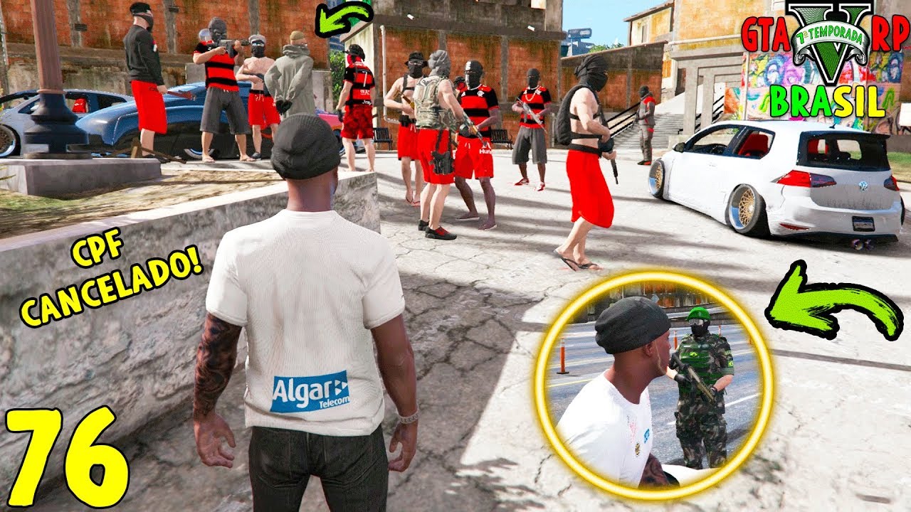 GTA 5 ROLEPLAY BRASIL - PEGARAM X9 NA FAVELA! *deu ruim!* - (7ª TEMPORADA EP 76)