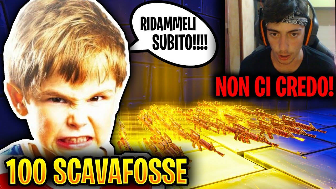 Bambino stupido perde 100 SCAVAFOSSE esce fuori di testa - {Salva il mondo}