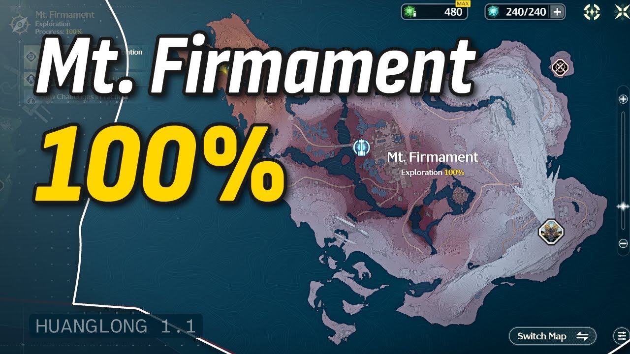 Mt. Firmament 100% exploration guide