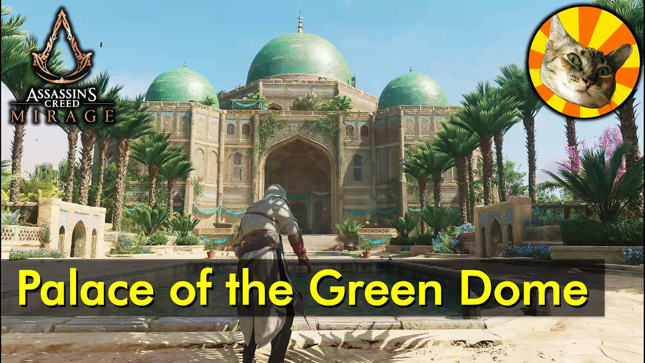 Palace of the Green Dome interiors tour | Assassin's Creed Mirage | The Game Tourist