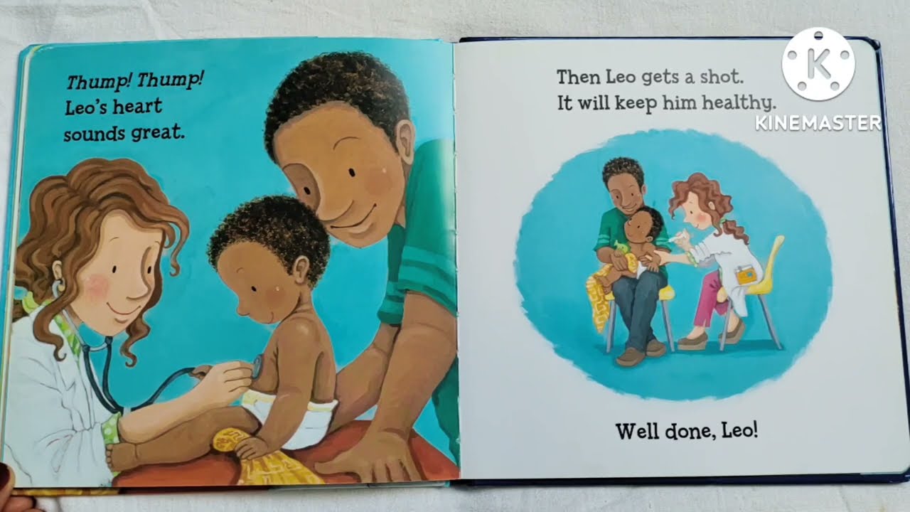 Leo Gets A check Up | Story Read Aloud | Kids Bed Time Stories