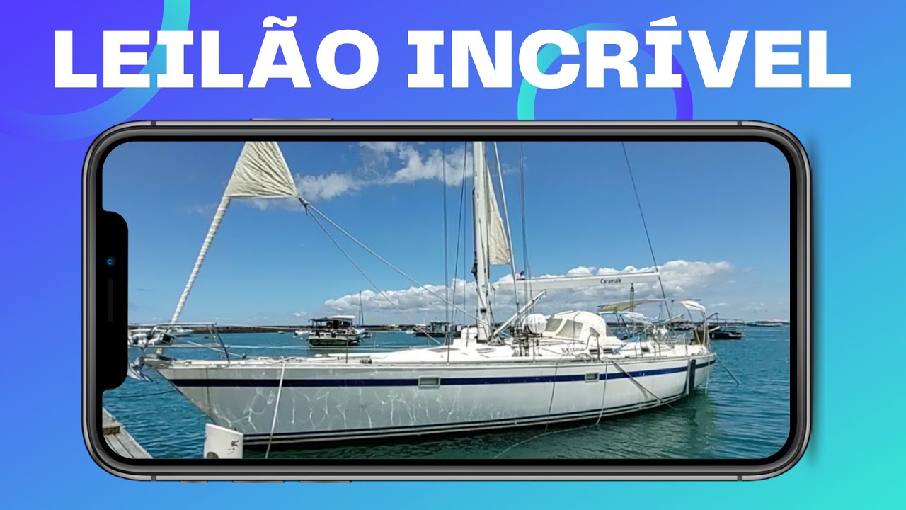 BARCO LEILOADO POR MENOS DA METADE DO PREÇO - Leilão da Receita Federal