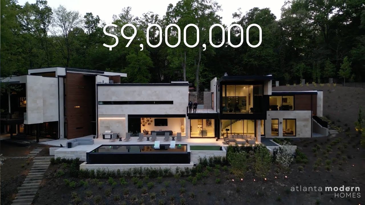 Ultra-Modern Lakefront Estate in Sandy Springs