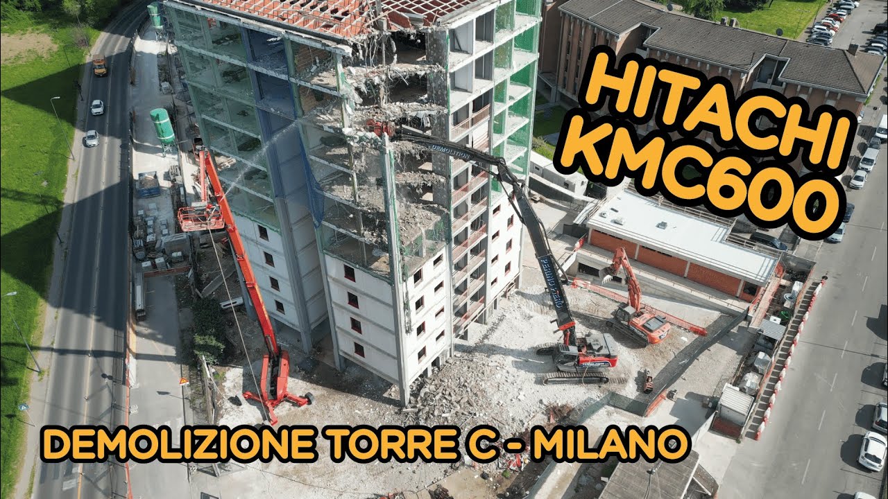 DEMOLIZIONE TORRE C - MILANO