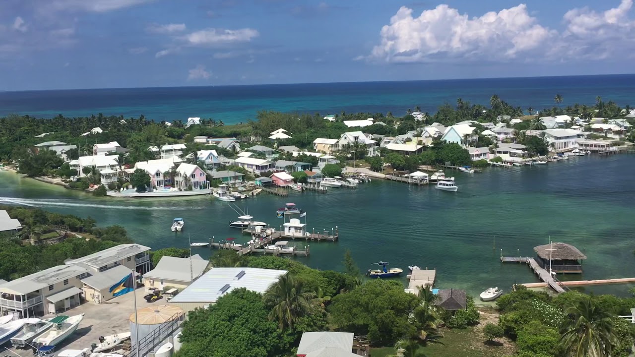 Hope Town, Elbow Cay in the Bahamas Abacos pre Hurricane Dorian