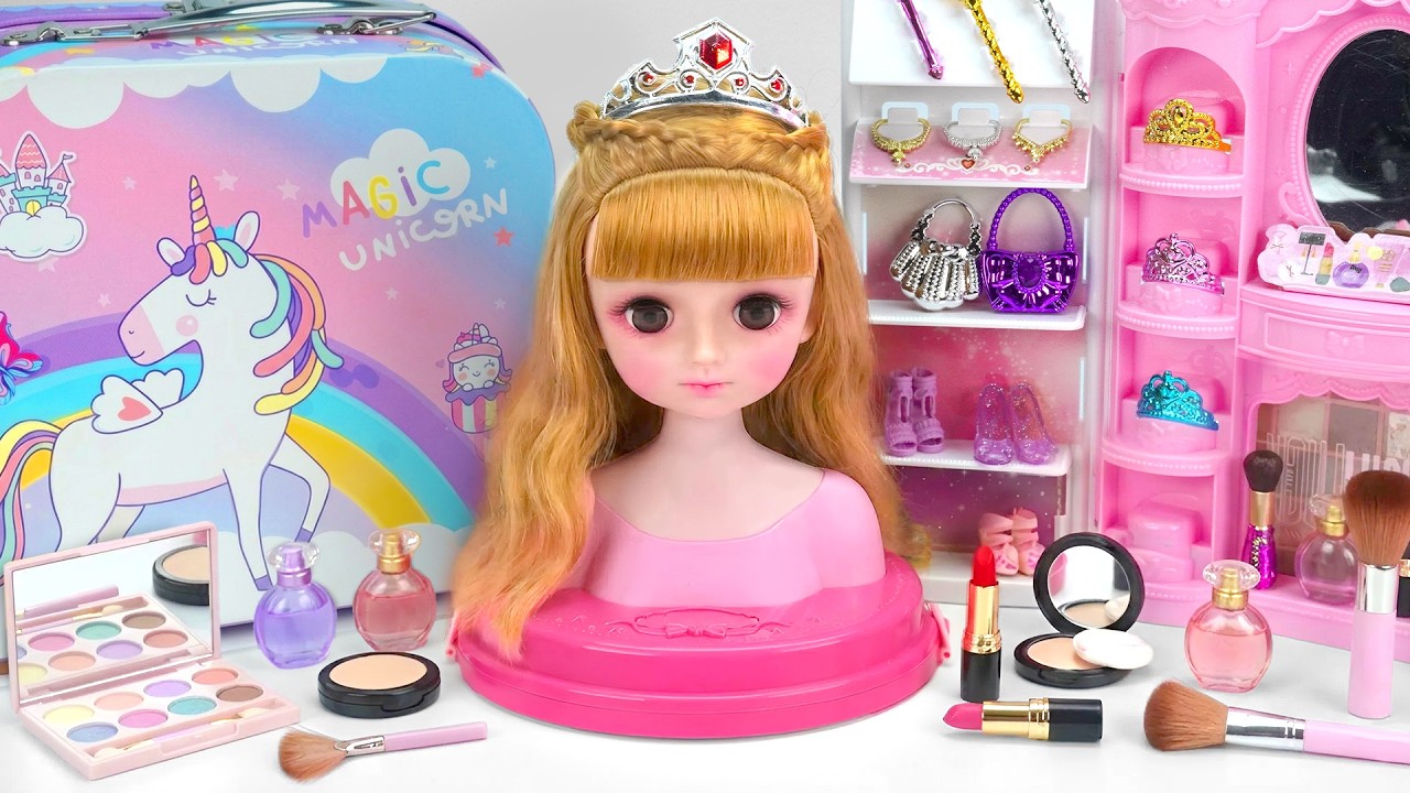 Ultimate Makeup Toys Playset, Satisfying Unboxing Cute Make Up Review | Tin Toys ASMR