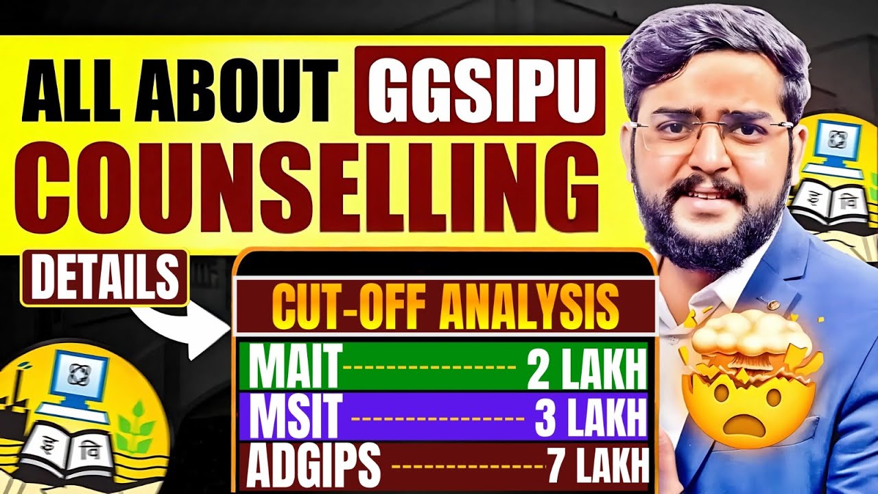 IPU BTech Cutoff 2025 – Round  1 to Spot Round Analysis (All Colleges Compared)