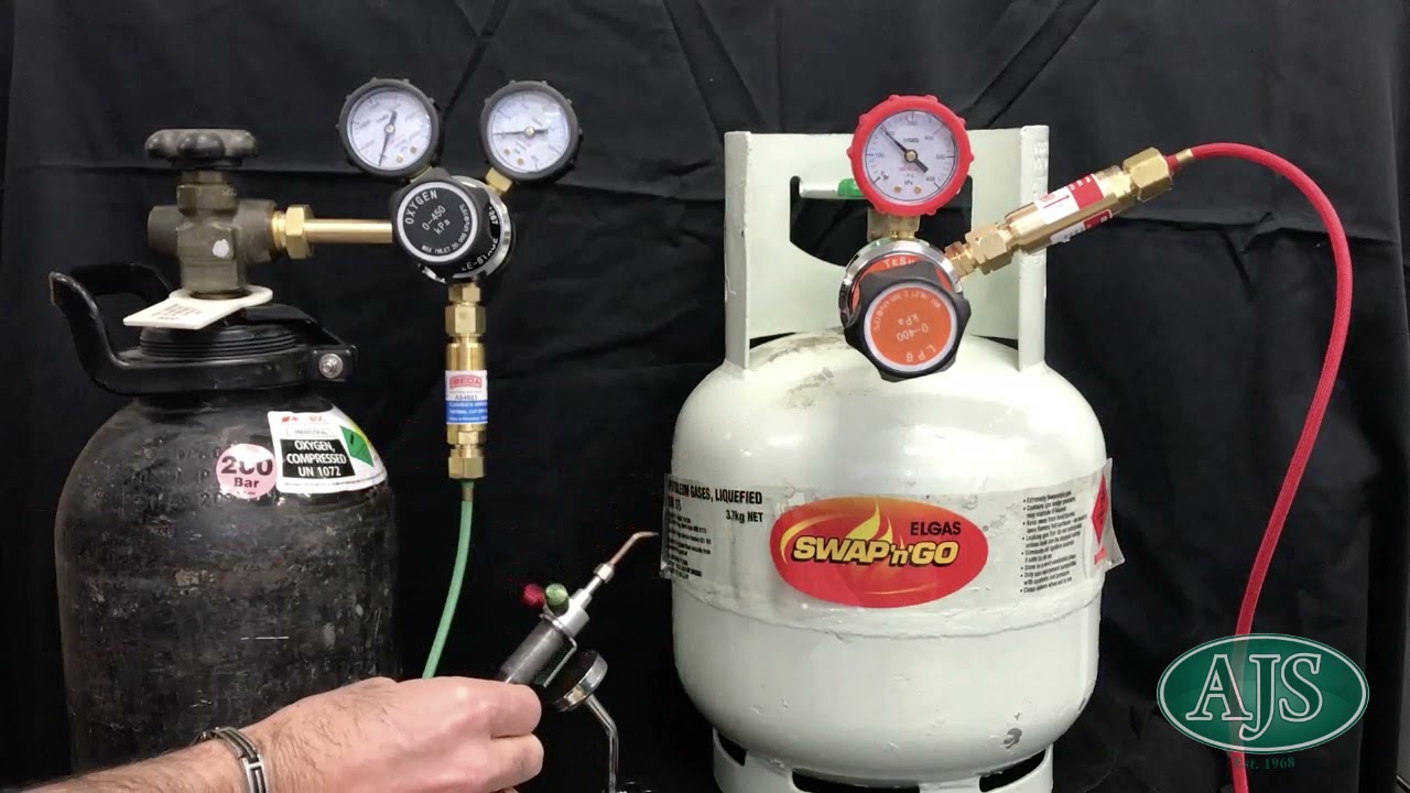 How to Setup the Gas for your 'Smith Little' torch.