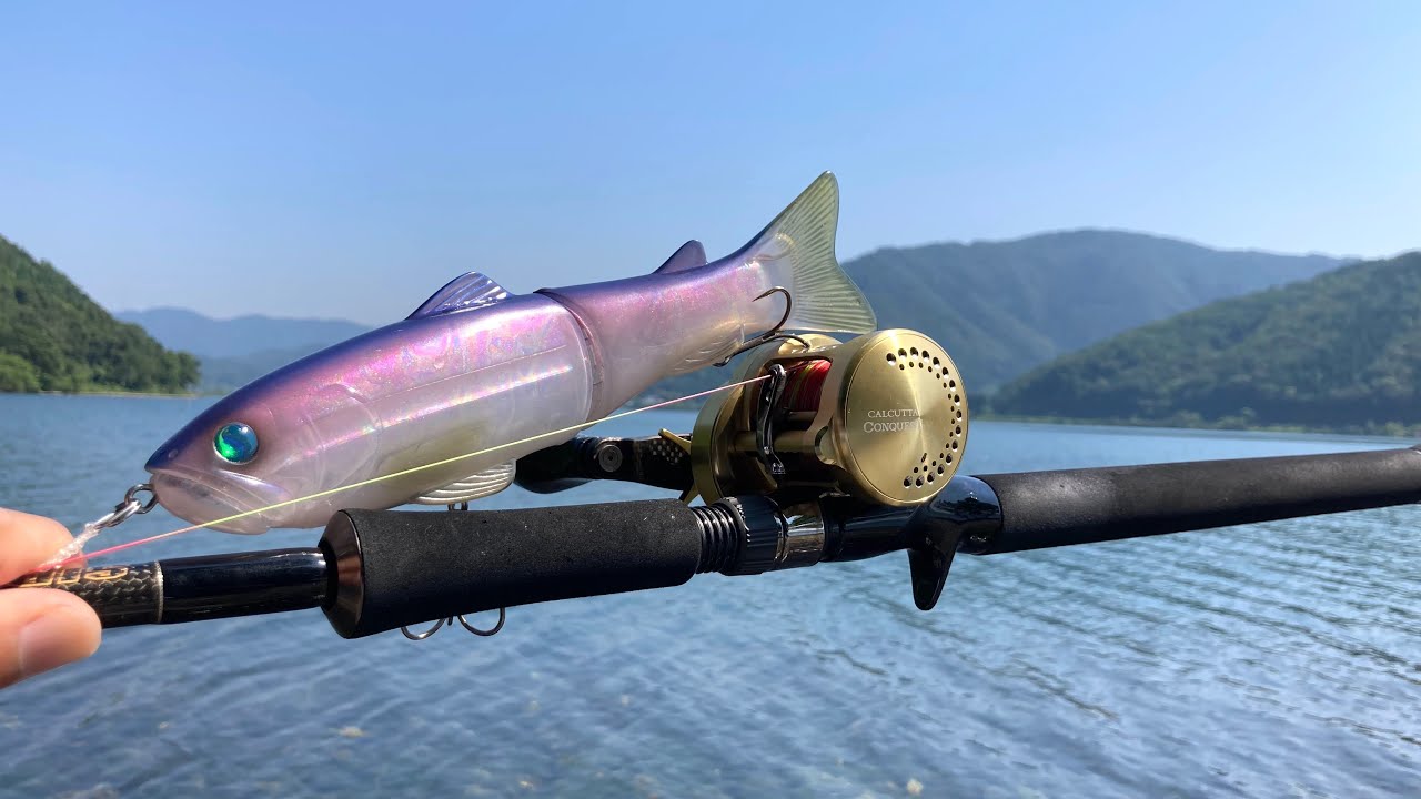 遂にスライドスイマー250で釣れました！ビッグベイトの集魚力はすごい！【琵琶湖バス釣り】