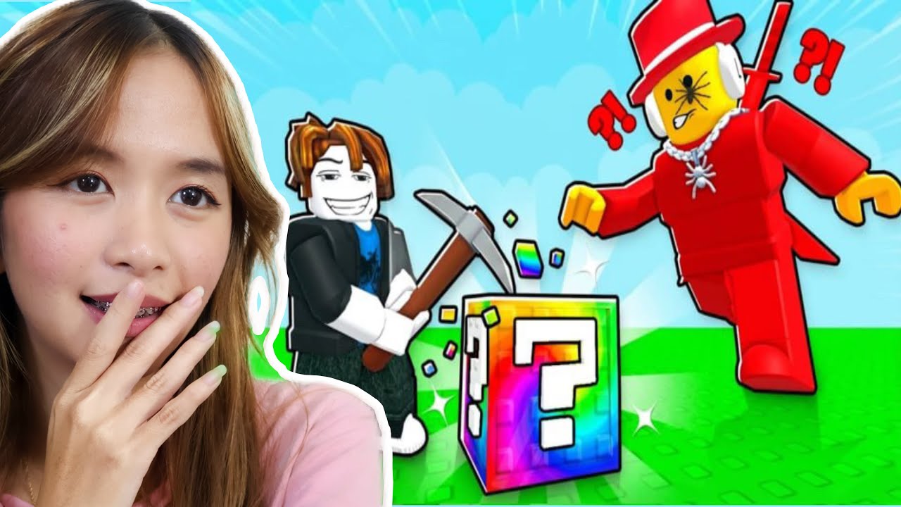 ខ្ញុំបានវៃ Lucky Block លួចយក Brainrot គេនៅក្នុង Roblox 