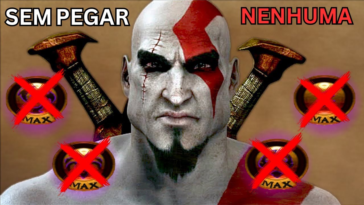 Será que é possível ZERAR God Of War 1 SEM usar MAGIA?