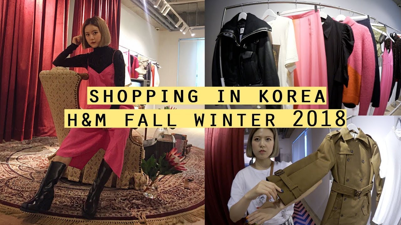 Shopping in Korea: H&M Studio Fall Winter 2018 Outfits | Q2HAN