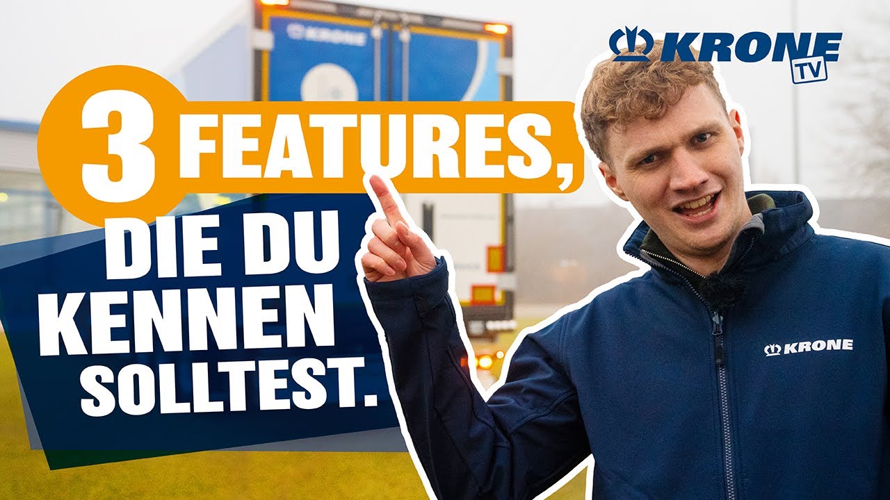 KRONE Cool Liner: 3 smarte Features, die du kennen musst! 🚛❄️ | KRONE TV