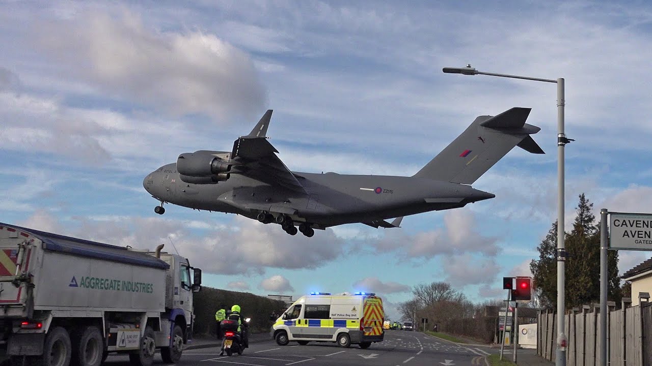 An even larger aircraft visits Northolt!