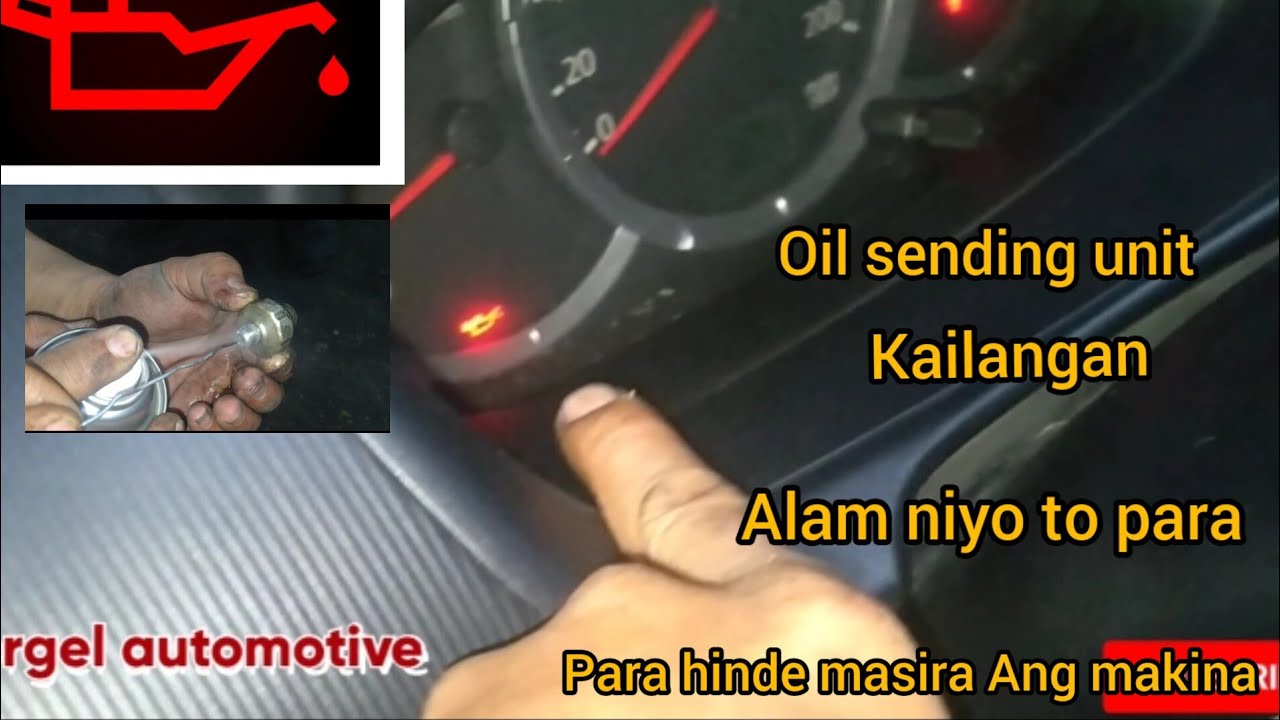 Mitsubishi Montero sport 4d56 oil sending unit problem