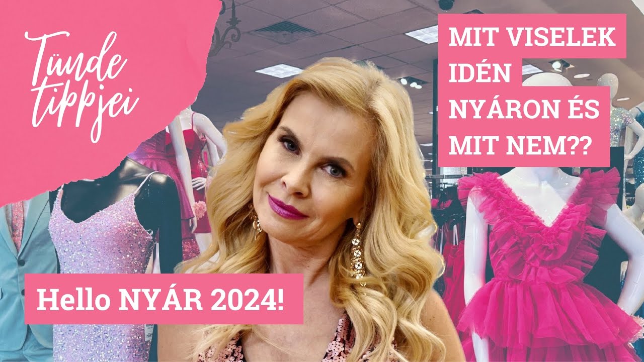 EGYNYÁRIBÓL ÖRÖK DARAB? Floridai boltok nyári választéka-Mit illesztek be a trendekből? Polgár Tünde