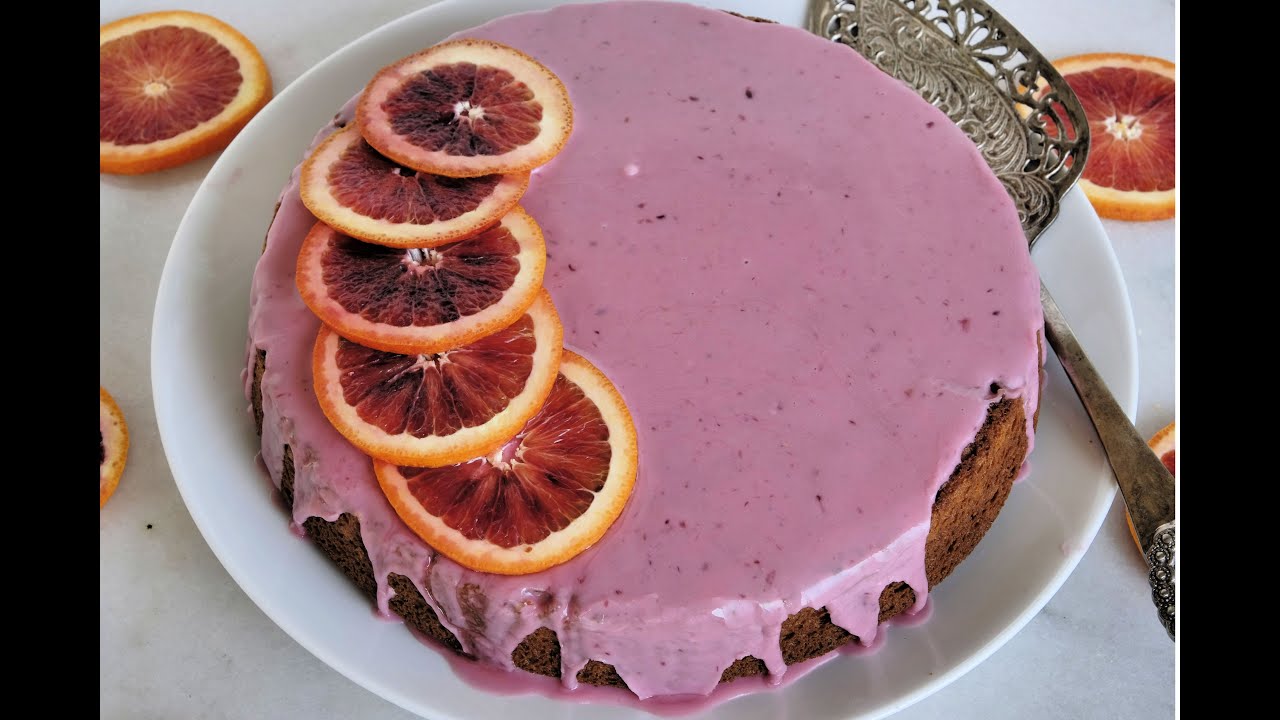Dessert Recipe: AMAZING Blood Orange Cake by Everyday Gourmet with Blakely