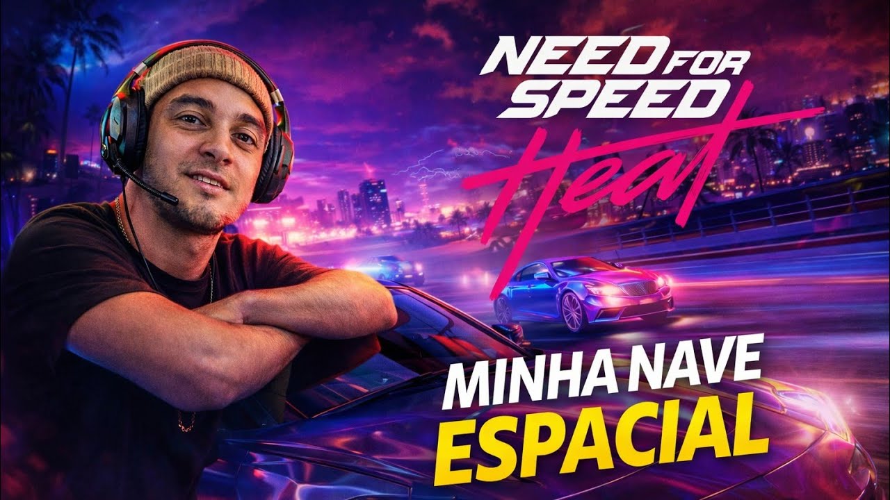 😎 ' CONHE&Ccedil;A MINHA NAVE ESPACIAL 💪 #needforspeedheat #gaming #viral #eaesport  