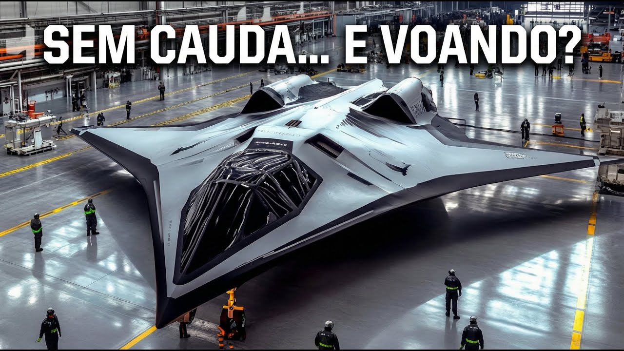 Como o X-44 MANTA consegue voar SEM CAUDA — algo que parecia impossível