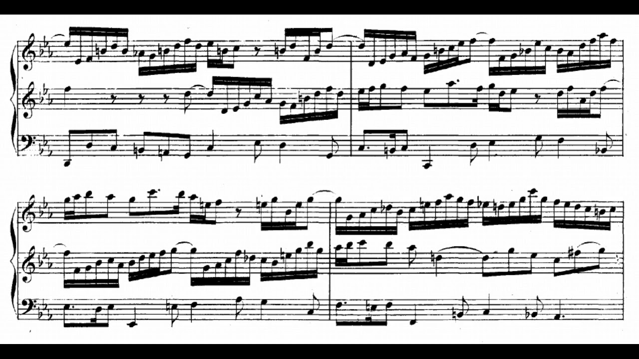 Bach: Trio Sonata in E flat major BWV 525 - II. Adagio - Koopman