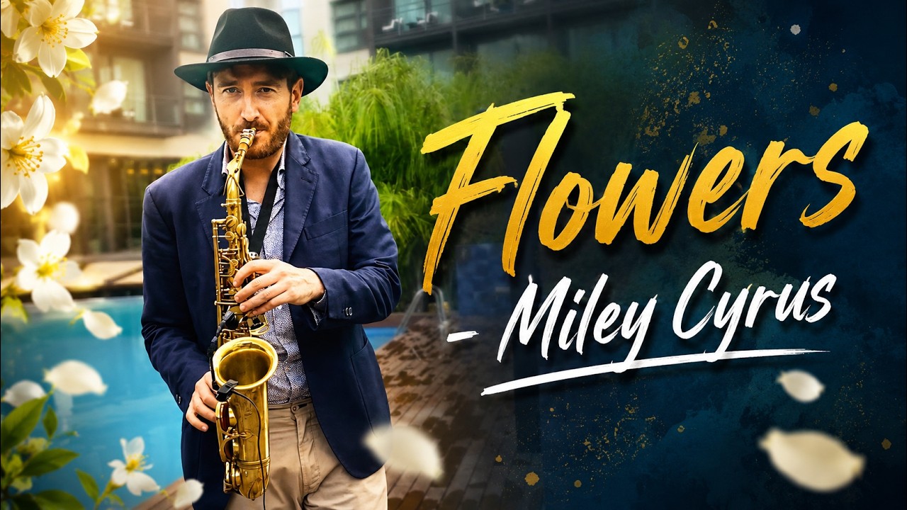 Flowers - Miley Cyrus (Saxophone Cover)