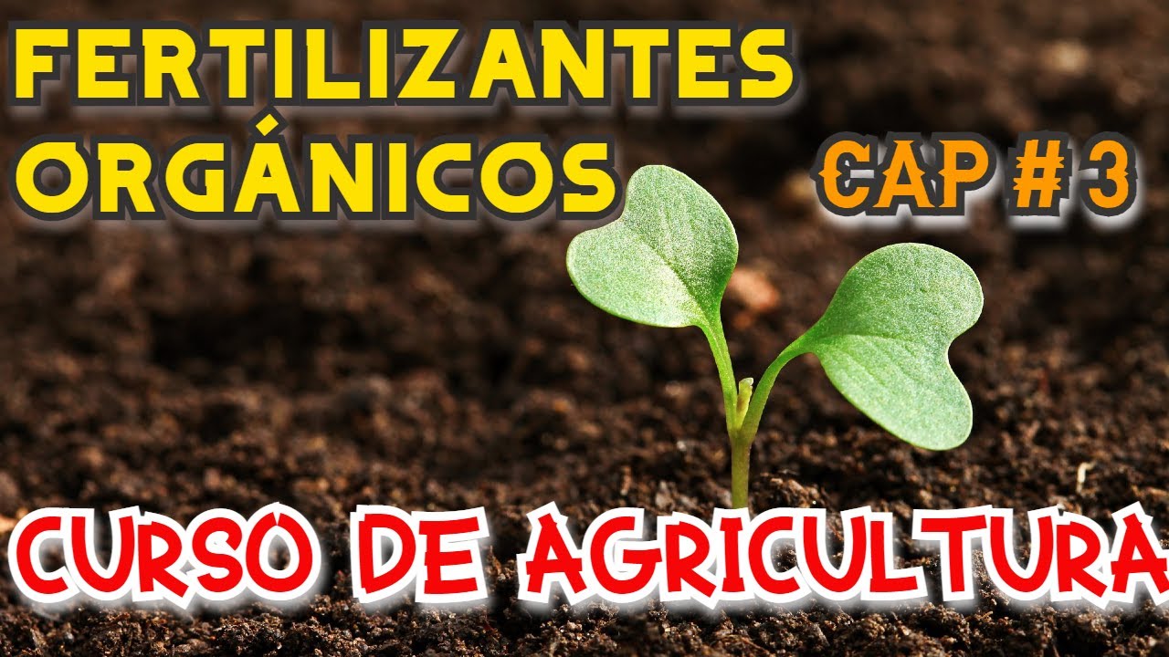 CURSO DE AGRICULTURA CAP&Iacute;TULO #3 FERTILIZANTES ORG&Aacute;NICOS