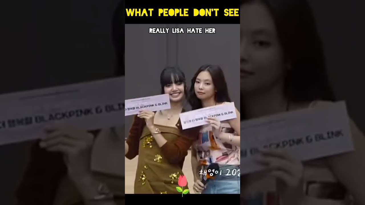 i hate those who spread hate about jennie and lisa 😡 #lisa#jennie#blackpink#blinks#