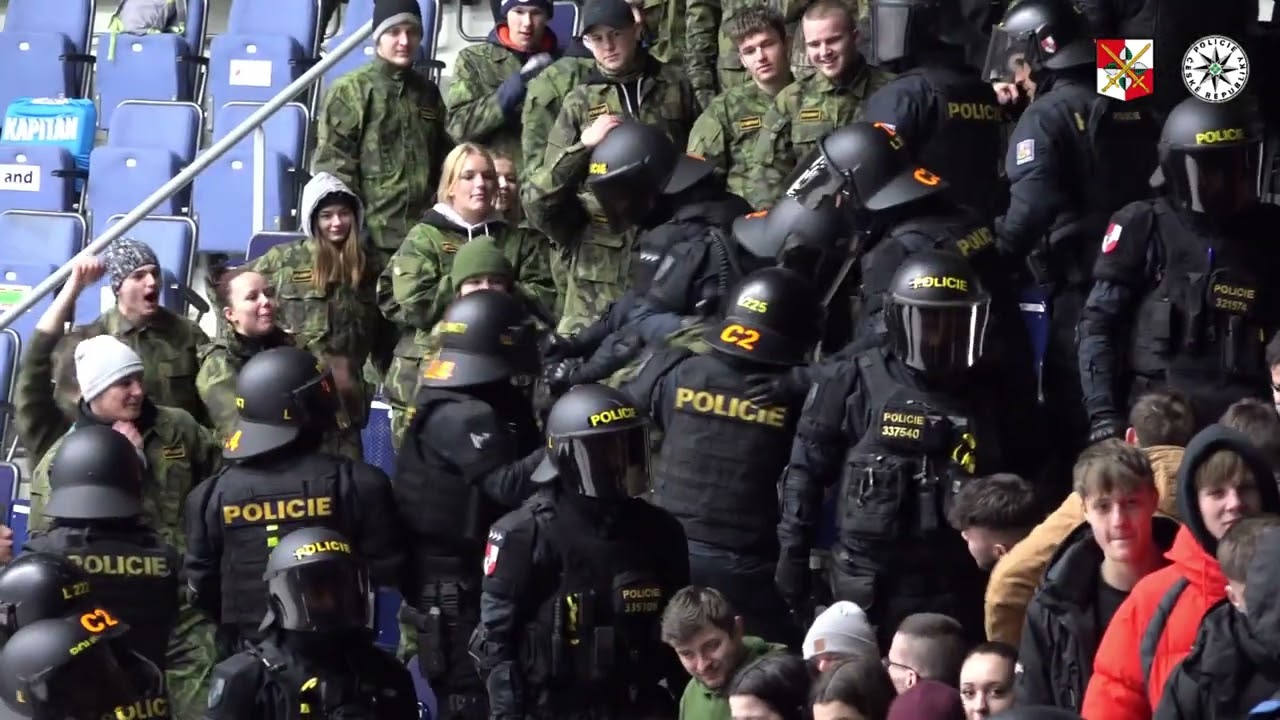 Policie ČR: Divácké násilí bylo hlavním tématem cvičení krajské pořádkové jednotky.